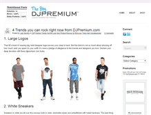 Tablet Screenshot of blog.djpremium.com